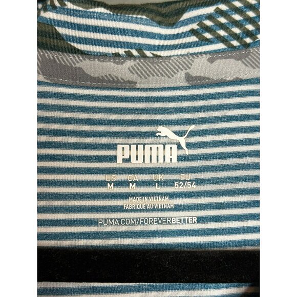 PUMA CLOUDSPUN Camo Golf Polo Men's Medium - Picture 5 of 11